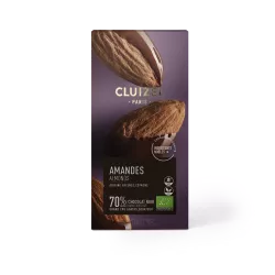 Tablette Amandes noir 70%