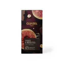 Tablette Figues & Noisettes caramélisées lait 47%